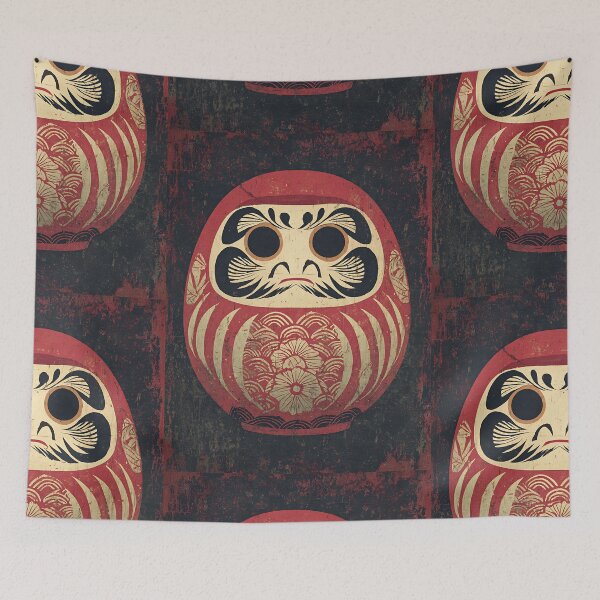 Item preview, Lucky Daruma Doll Japanese designed and sold by bapupa.