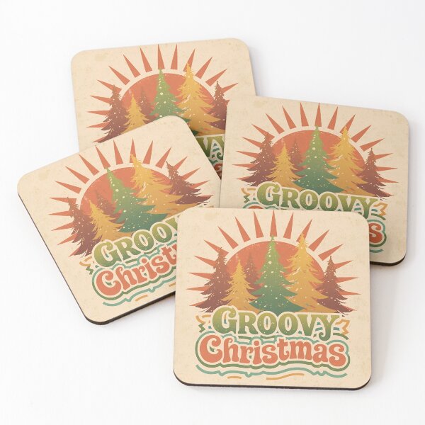 Item preview, Retro Groovy Christmas Aesthetic designed and sold by ChicTrendz.