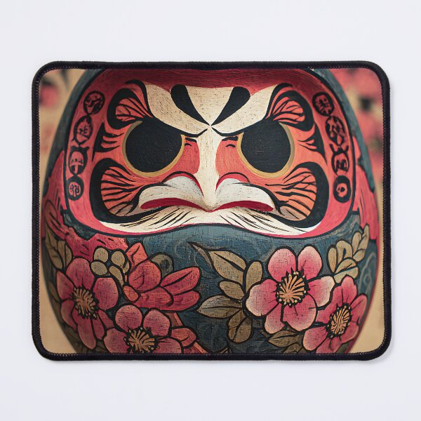 Item preview, Traditional Daruma Doll Luck designed and sold by bapupa.