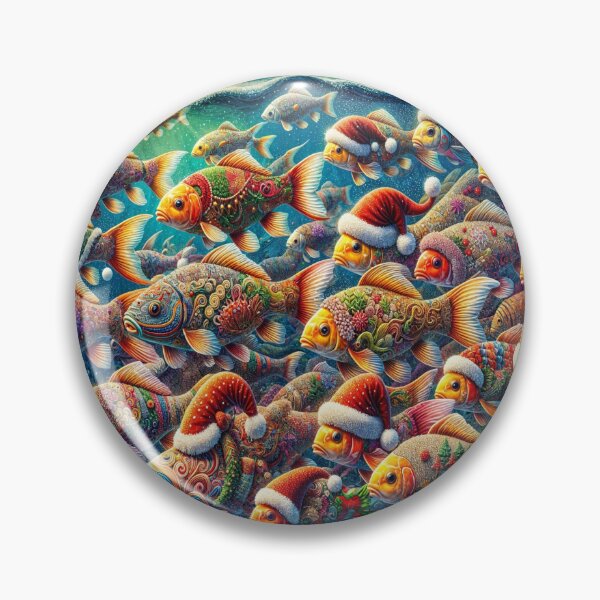 Item preview, Funny Christmas Carp designed and sold by M-Y-A-R-T-.