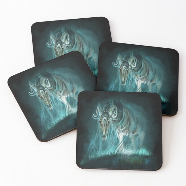 Item preview, Ghost Horse, handpainted painting designed and sold by AK-Hevonen.