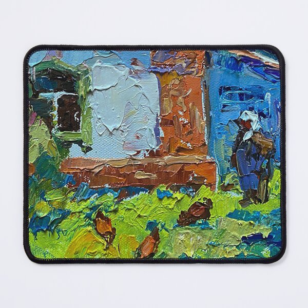 Item preview, Oleksiy Ivanyuk: Chickens in the Yard designed and sold by ukrainianvin.