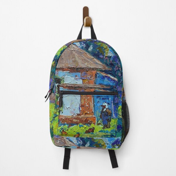 Item preview, Oleksiy Ivanyuk: Chickens in the Yard designed and sold by ukrainianvin.