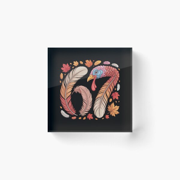 Item preview, Funny 67 Meme Thanksgiving Six Seven Turkey designed and sold by BaidenNeta.