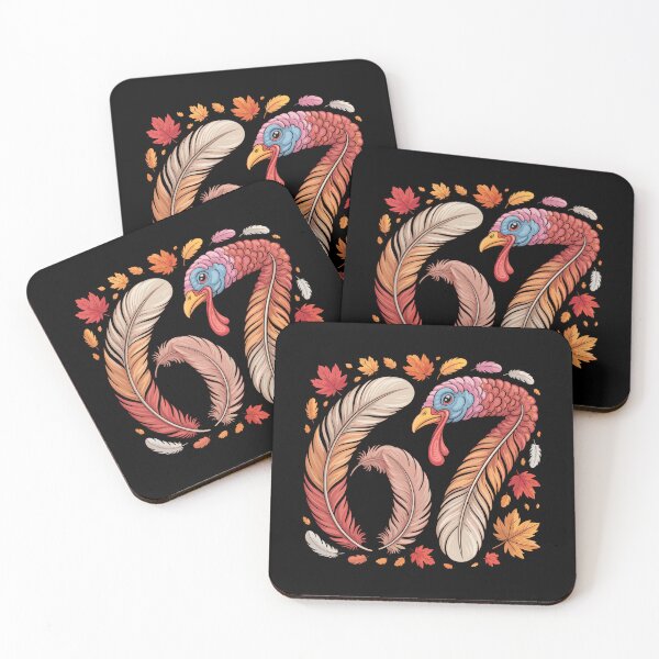 Item preview, Funny 67 Meme Thanksgiving Six Seven Turkey designed and sold by BaidenNeta.