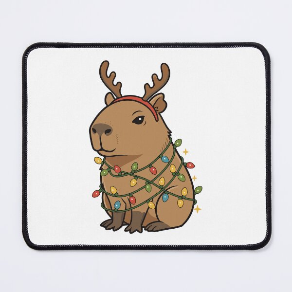Item preview, Capybara Christmas Cuteness designed and sold by Steele-Art.