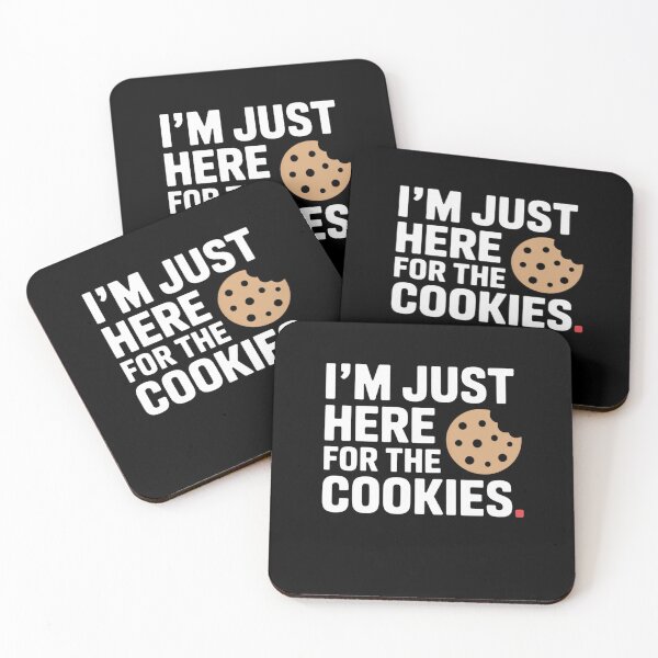 Item preview, I'm Just Here For The Cookies designed and sold by Mateusz Majcherek.