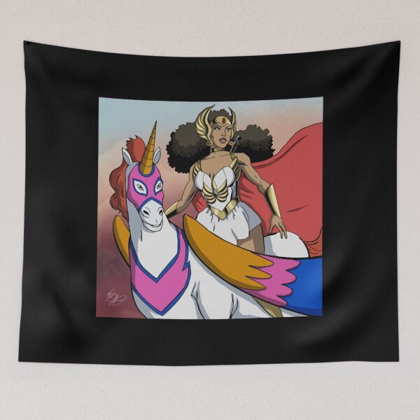 Item preview, She-Ra The Black Princess Of Power designed and sold by gennan14325.