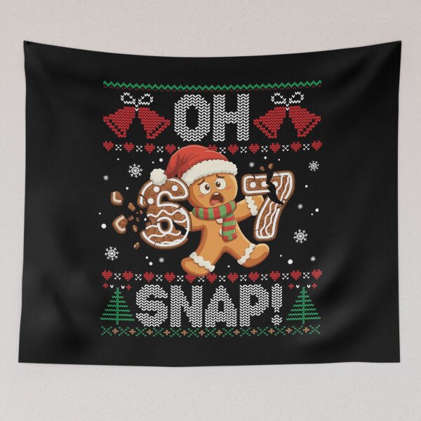 Item preview, Funny 67 Oh Snap Christmas Gingerbread Meme designed and sold by BaidenNeta.
