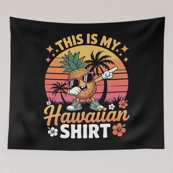 Item preview, Dabbing Pineapple Hawaiian Beaches designed and sold by SiegridOffical.