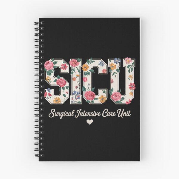 Item preview, Floral Surgical Intensive Care Unit SICU Nurse Appreciation  designed and sold by RuthGAArt.