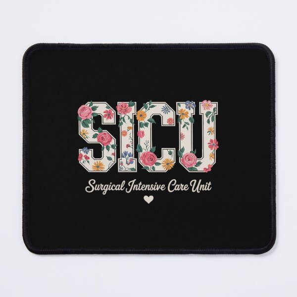 Item preview, Floral Surgical Intensive Care Unit SICU Nurse Appreciation  designed and sold by RuthGAArt.