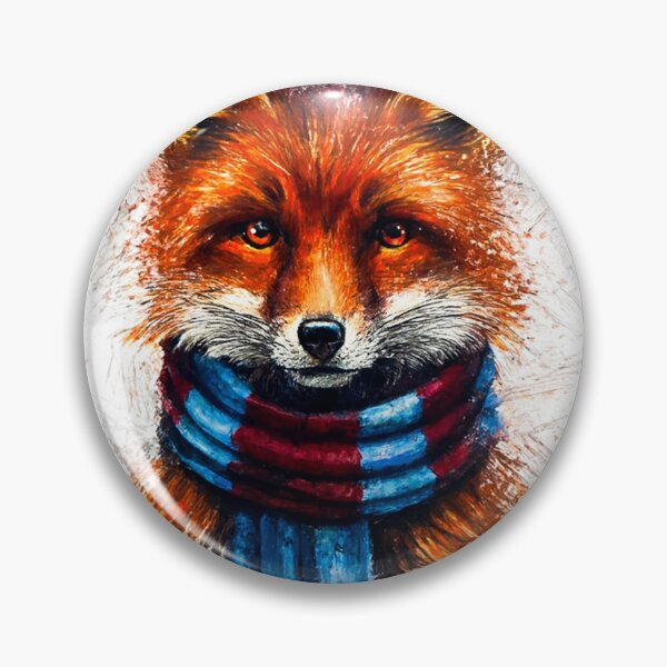 Item preview, Fox in Scarf designed and sold by SJHorsfall.