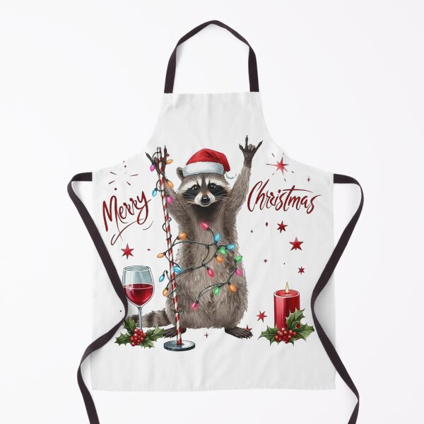 Item preview, Christmas Raccoons designed and sold by yunamaliskova.