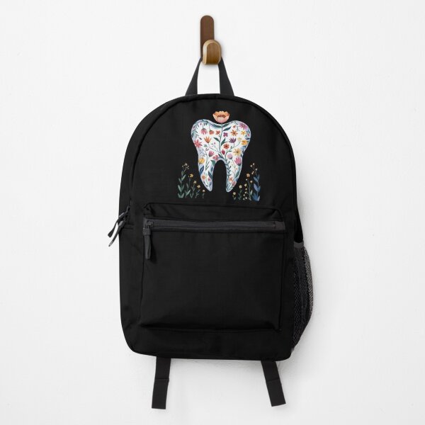 Item preview, Floral Tooth, Boho Flower Dental Student Dental Assistant  designed and sold by RuthGAArt.
