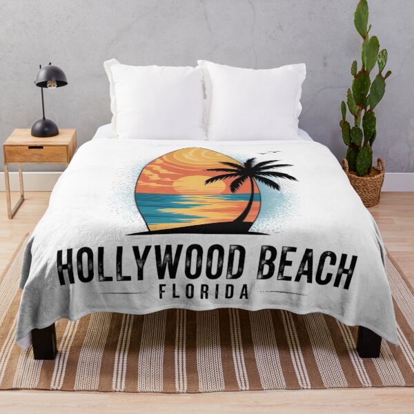 Item preview, Hollywood Beach Florida Surfboard Waves Beach designed and sold by MaryoKing.