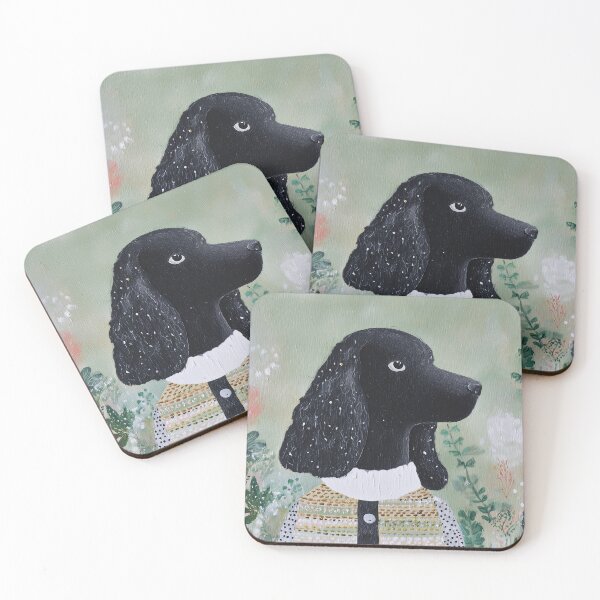 Item preview, Elegant cocker spaniel dog Portrait designed and sold by lautir.