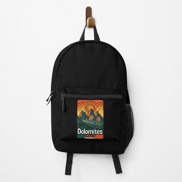 Item preview, Dolomites Mountain Italy Europe Retro Travel designed and sold by TomFrontierArt.