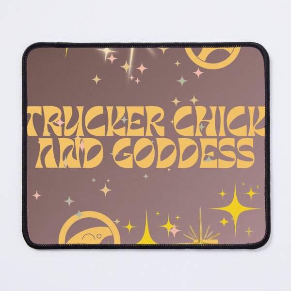 Item preview, Trucker Chick and Goddess - Funny Female Truck Driver Gift designed and sold by Extremeallie.