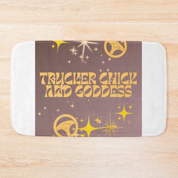 Item preview, Trucker Chick and Goddess - Funny Female Truck Driver Gift designed and sold by Extremeallie.