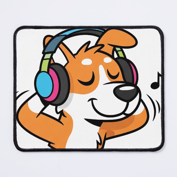 Item preview, DJ Dog With Headphones, Cavapoo Music Lover, Puppy Jaming  designed and sold by UniqueXee.