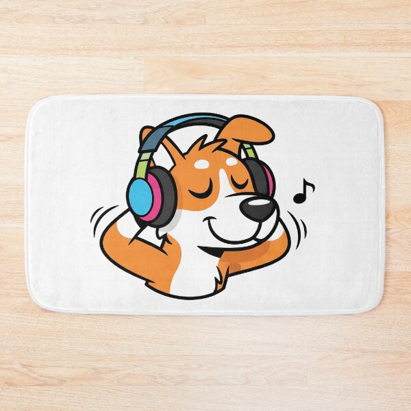 Item preview, DJ Dog With Headphones, Cavapoo Music Lover, Puppy Jaming  designed and sold by UniqueXee.
