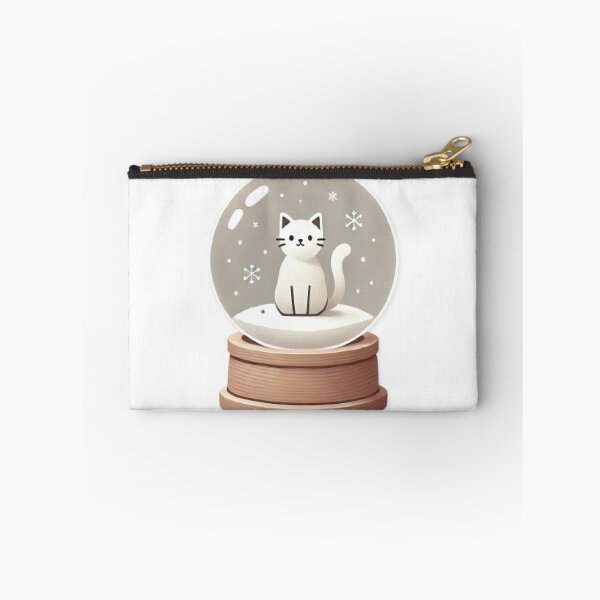 Item preview, Cat in a Glass Snowball designed and sold by PurrrfectCats.