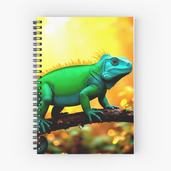 Item preview, Green iguana sunbathing designed and sold by Palatinasart.