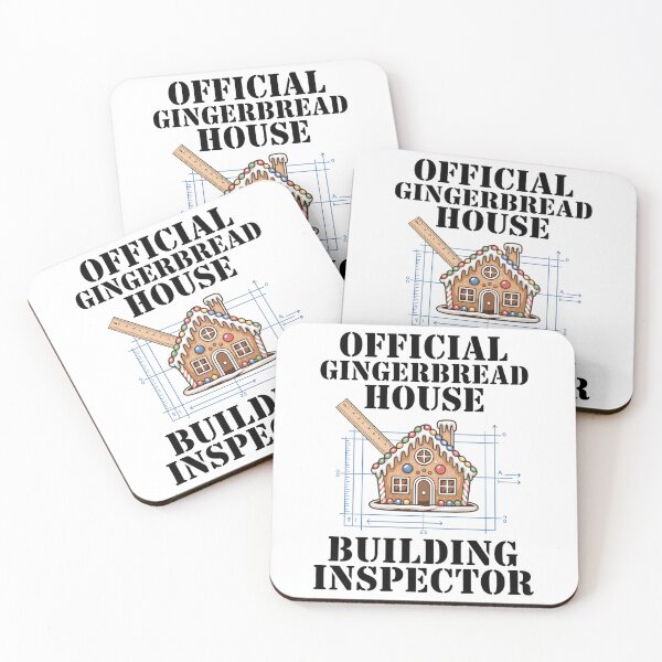 Item preview, Gingerbread House Building Inspector designed and sold by BaidenNeta.