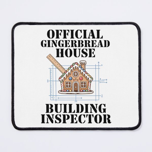 Item preview, Gingerbread House Building Inspector designed and sold by BaidenNeta.