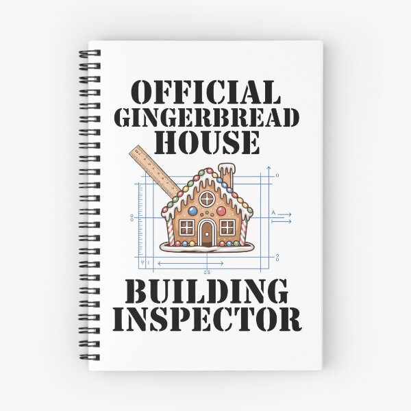 Item preview, Gingerbread House Building Inspector designed and sold by BaidenNeta.