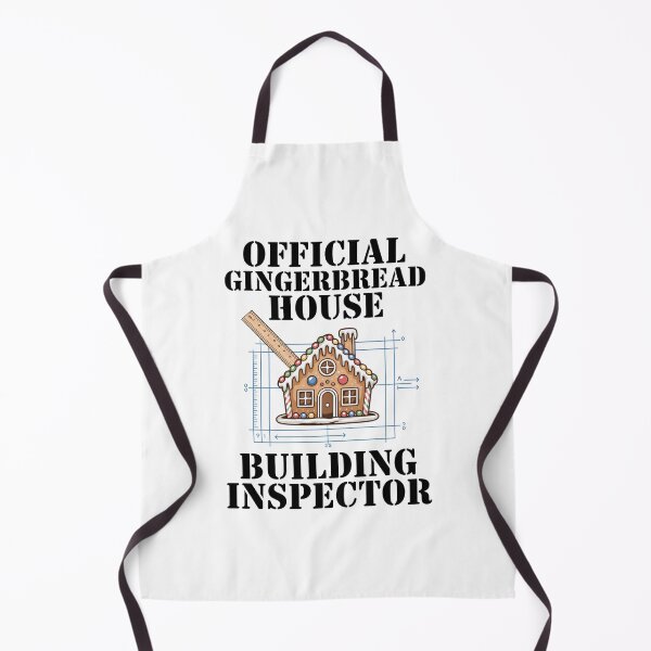 Item preview, Gingerbread House Building Inspector designed and sold by BaidenNeta.