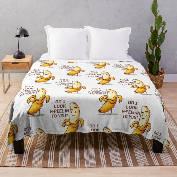 Item preview, Do I Look A-Peel-In to You Pixel Banana Funny Pun Design designed and sold by BoxaroundJacks.