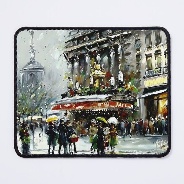 Item preview, Café de la Paix and the Opéra Garnier, Paris -10 designed and sold by artdesignsnow.