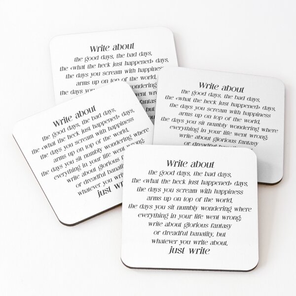 Item preview, Just Write. designed and sold by CoCoArt-Ua.