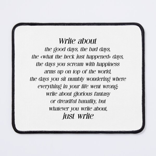 Item preview, Just Write. designed and sold by CoCoArt-Ua.
