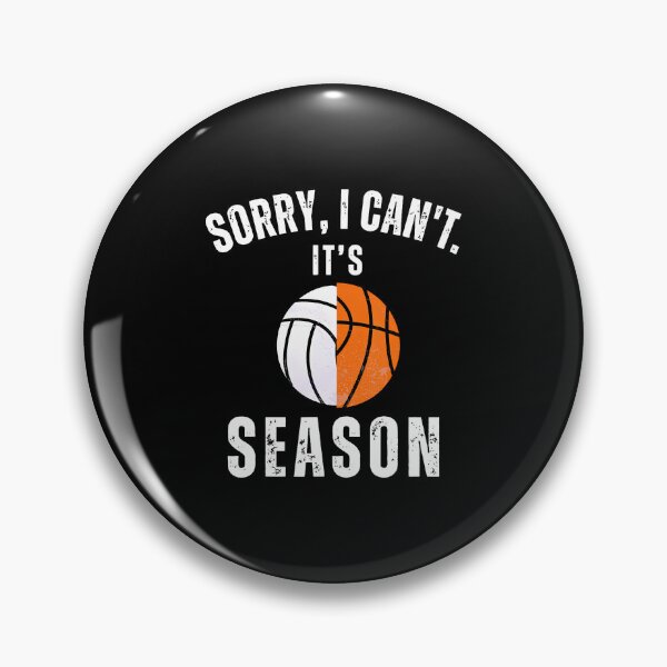 Item preview, Mom Of Both Sorry I Can'T It'S Basketball Volleyball Season designed and sold by KristyCharleen.