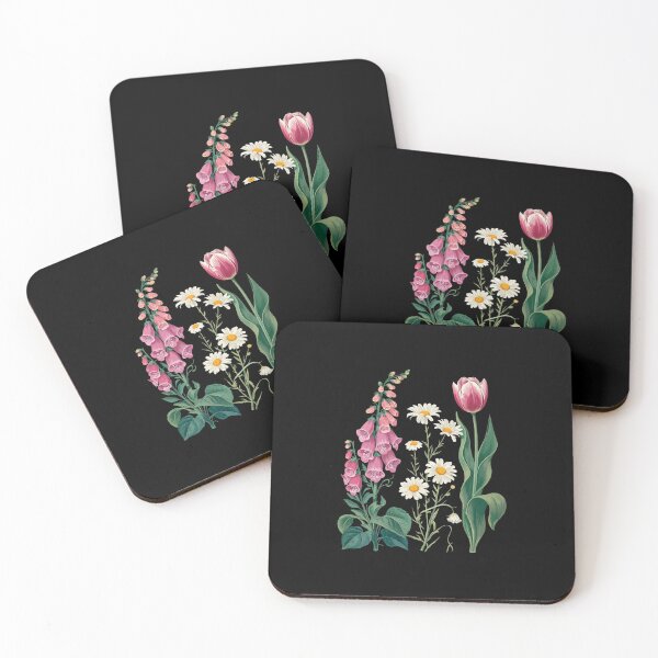 Item preview, Foxglove Daisy Tulip Wildflower Garden Harmony  designed and sold by RuthGAArt.
