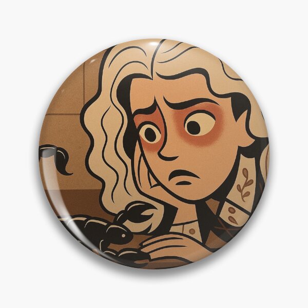 Item preview, Orphan Black - Helena and Pupok FAN ART CLONECLUB RETRO CARTOON designed and sold by Knowledge Krystals.