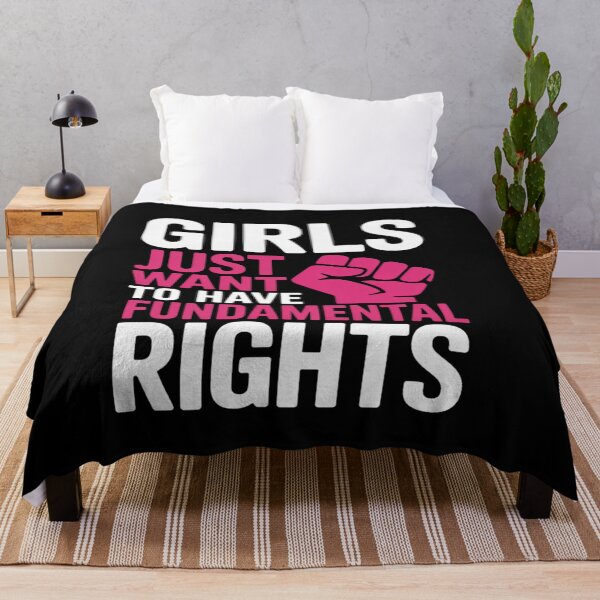 Item preview, Girls Just Want To Have Fundamental Rights designed and sold by JonGogue.