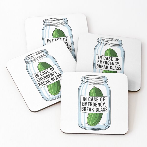 Item preview, Emergency Pickle Jar – Funny Pickle Humor designed and sold by Imaginationbeyond.