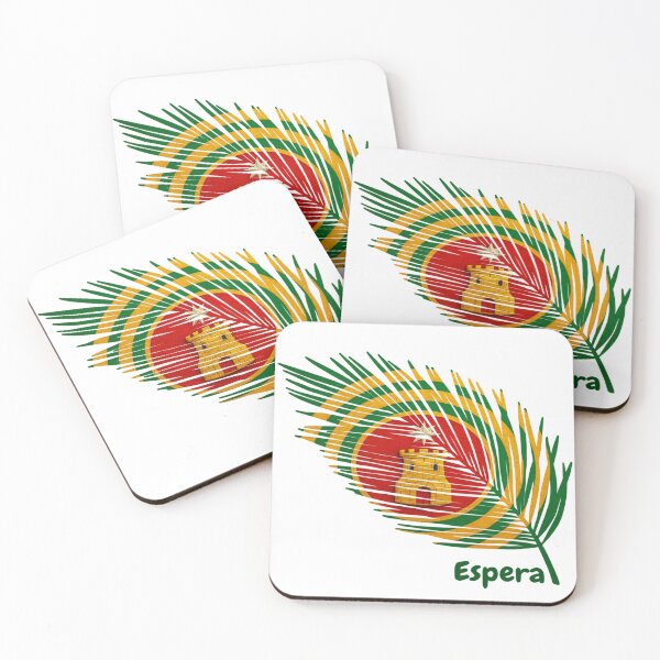 Item preview, Abstract Flag of Espera – Feather Shape Design designed and sold by ArteJorge48.