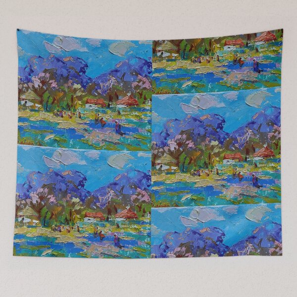 Item preview, Oleksiy Ivanyuk: Spring in the Village designed and sold by ukrainianvin.