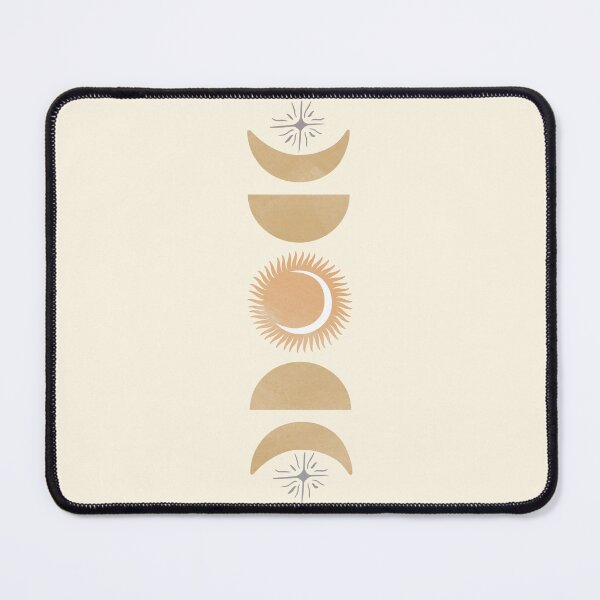 Item preview, Abstract Sun and Moon Phases Minimal Boho Celestial Art Design designed and sold by NiceDigital.