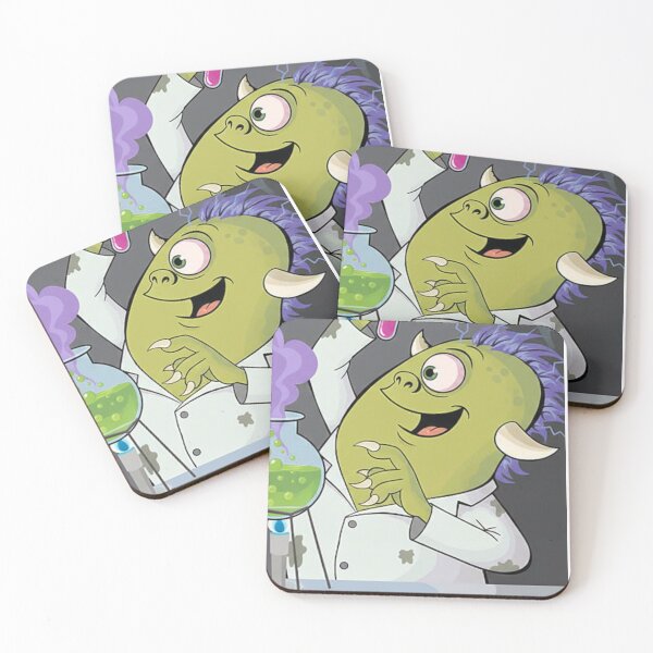 Item preview, Monster Scientist Cartoon Mad Science Lab Experiment Art designed and sold by anandsiva2703.