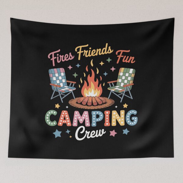 Item preview, Camping Crew Family Friends Summer designed and sold by HeinzanoWeno.