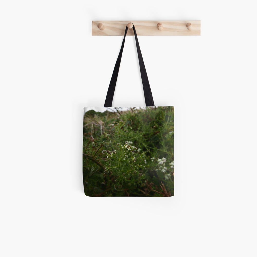 Cleavers (Galium aparine) Tote Bag