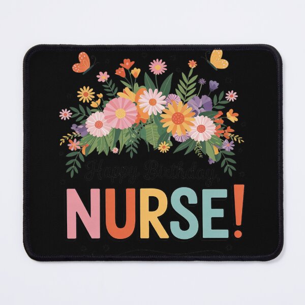 Item preview, Groovy Nurse Wildflower Floral Happy Nurse Week 2026 designed and sold by VerseFarm.
