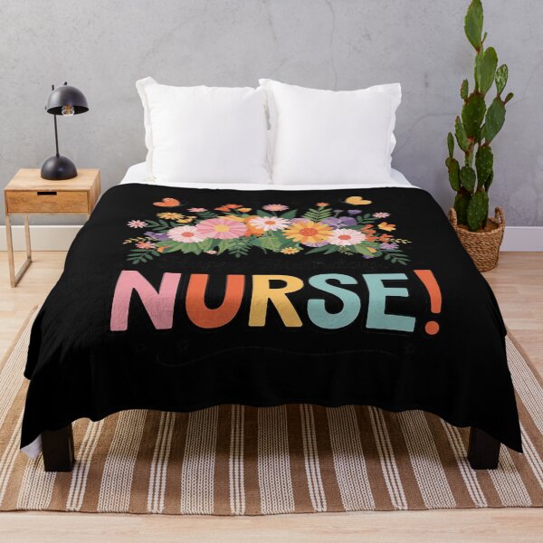Item preview, Groovy Nurse Wildflower Floral Happy Nurse Week 2026 designed and sold by VerseFarm.