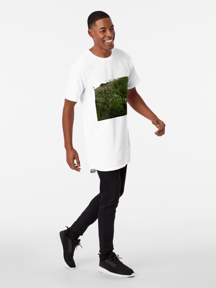 Alternate view of Cleavers (Galium aparine) Long T-Shirt
